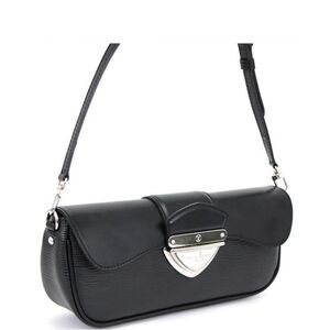 Louis Vuitton Pochette Montaigne Black Epi Shoulder Bag